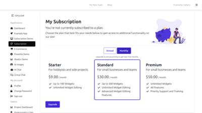 Subscriptions & E-Commerce